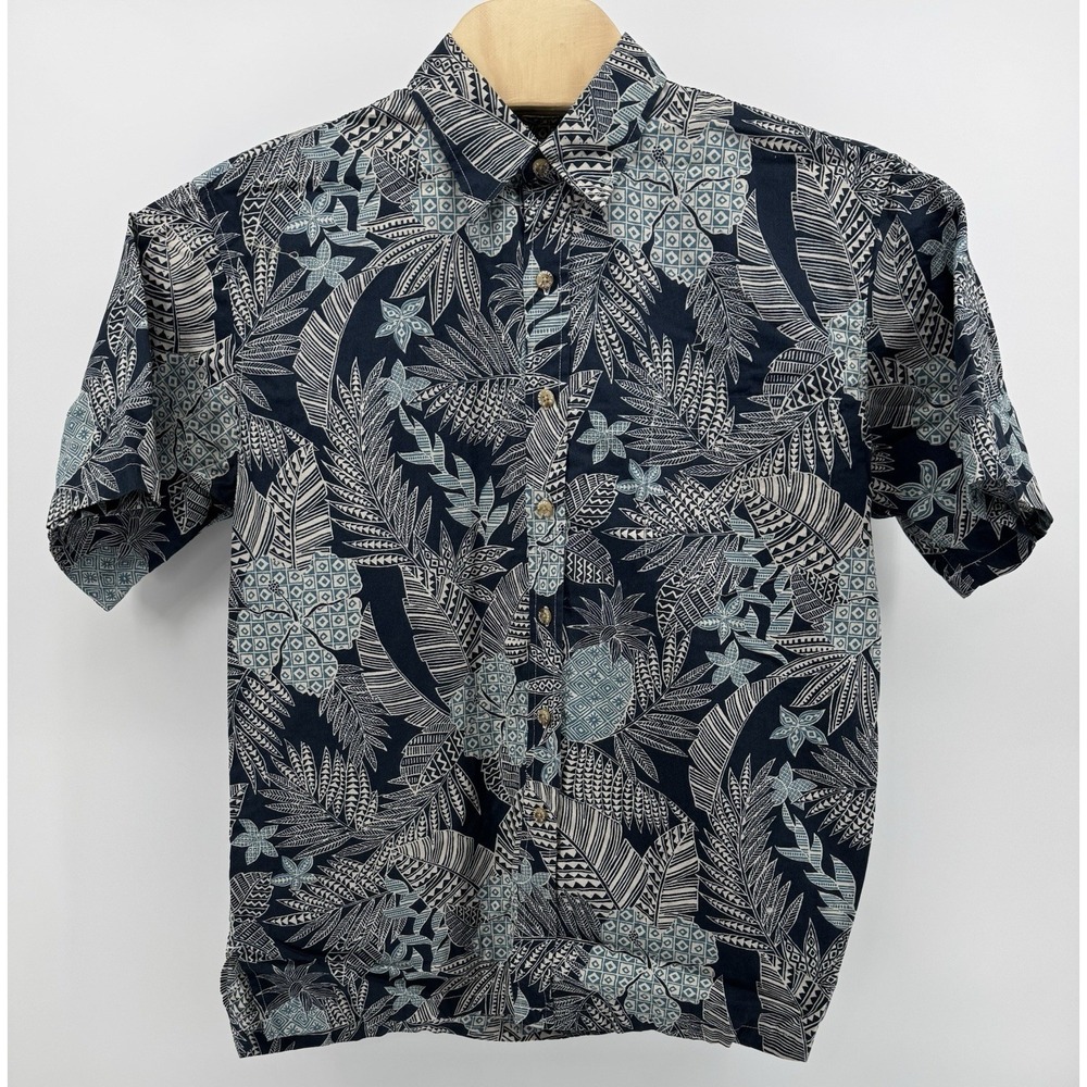 Cooke Street Honolulu Hawaiian Shirt Men's Size L Floral Tropical Beach Aloha